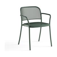 EMU Café tuinstoel met arm dark green