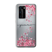 Hartjes en kusjes: Huawei P40 Pro Transparant Hoesje