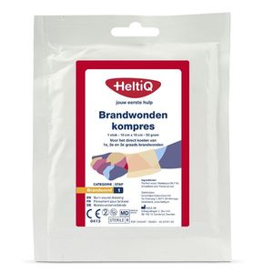 HeltiQ Brandwondenkompres 10X10