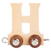 Small Foot - houten lettertrein - h - 12 stuks
