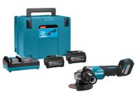 Makita GA029GU201 XGT 40V Max Accu Haakse Slijper | 125mm | 2 accu&apos;s en lader in koffer - GA029GU201