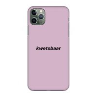 kwetsbaar: Volledig geprint iPhone 11 Pro Max Hoesje