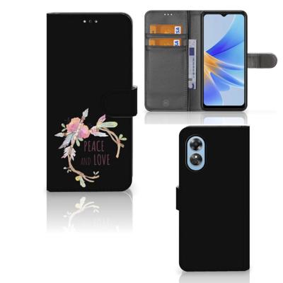 OPPO A17 Leuk Hoesje Boho Text OPPO A17 Leuk Hoesje Boho Text