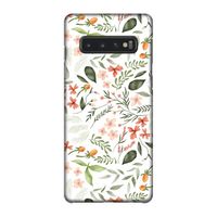 Sweet little flowers: Samsung Galaxy S10 4G Volledig Geprint Hoesje