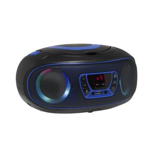 Denver TCL-212BT Radio/CD-speler VHF (FM) AUX, CD, USB, Bluetooth Sfeerverlichting Blauw