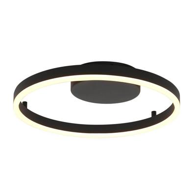 Steinhauer Design plafondlampMykty zwart Ø 40cm - 3687ZW