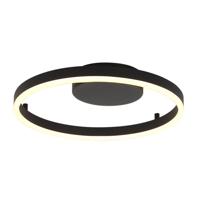 Steinhauer Design plafondlampMykty zwart Ø 40cm - 3687ZW