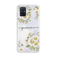 Daisies: Galaxy A71 Transparant Hoesje