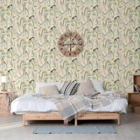 DUTCH WALLCOVERINGS DUTCH WALLCOVERINGS Behang crèmeen mintkleurig - thumbnail