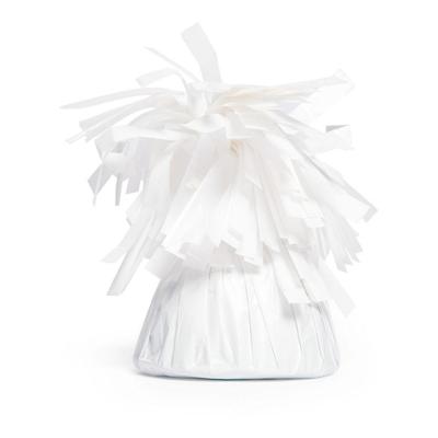 Globos Folie ballongewicht wit, 170gram
