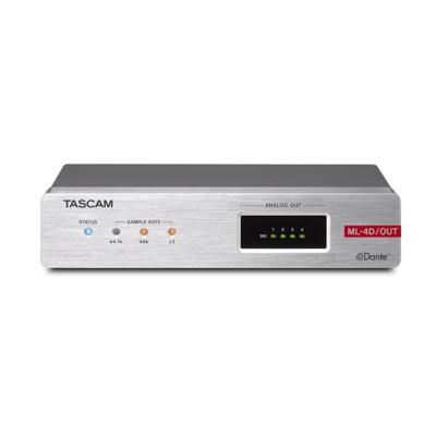 Tascam ML-4D/OUT-X 4-kanaals Dante converter