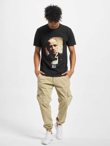 Merchcode / t-shirt Godfather Portrait in zwart