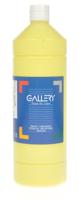 Gallery plakkaatverf, flacon van 1 l, lichtgeel