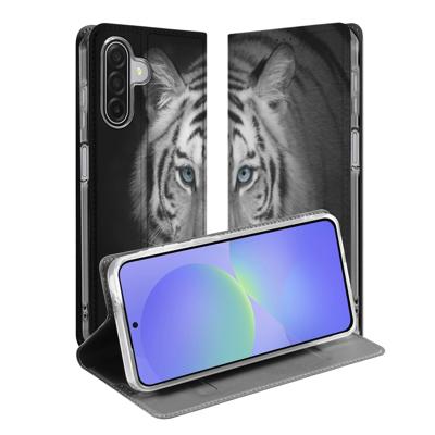 Book Case Samsung Galaxy A17 Tijger