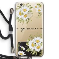 Daisies: Huawei Ascend P8 Lite (2017) Transparant Hoesje met koord