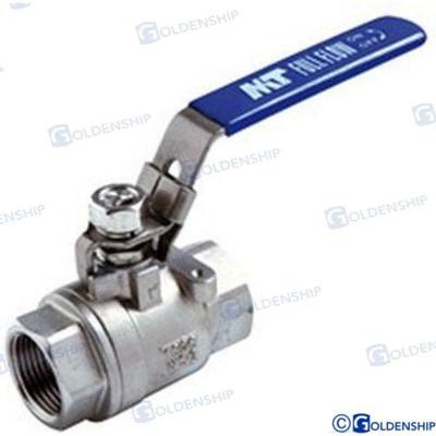 Válvula de bola acero inoxidable GS30004 - VALVULA BOLA 1"" INOX.