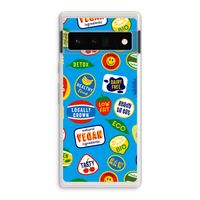 Fruitsticker: Google Pixel 6 Pro Transparant Hoesje