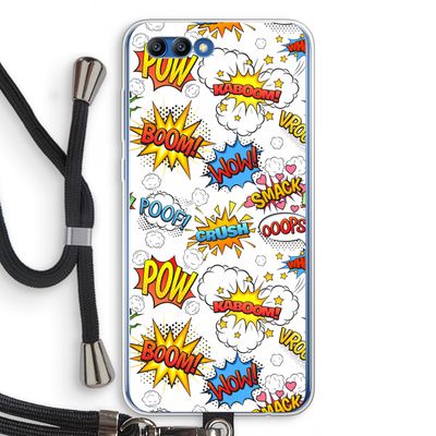 Pow Smack: Honor 10 Transparant Hoesje met koord