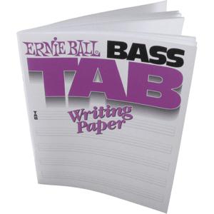 Ernie Ball 7022 Bass Tab Writing Paper notitieboek voor basgitaar