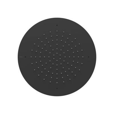 Hoofddouche Tres Exclusive | 38 cm | Rond | Zwart mat