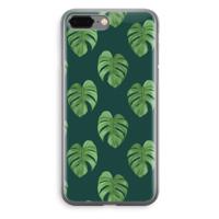 Monstera leaves: iPhone 8 Plus Transparant Hoesje