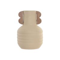 Vaas Home ESPRIT Bruin Beige Terra cotta Mangohout