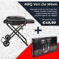 Weber Traveler Compact Gasbarbecue Gas BBQ
