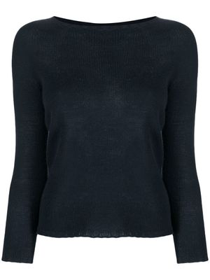 Fabiana Filippi pull en cachemire à design nervuré - Bleu