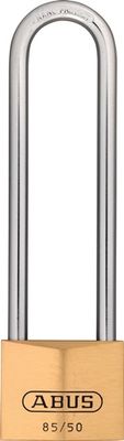 ABUS Cilinderhangslot | breedte slotlichaam 50 mm | messing verschillendsluitend | 1 stuk - 2418 2418