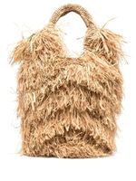 MADE FOR A WOMAN sac cabas Kifafa en paille - Tons neutres