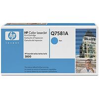 503A cyaan LaserJet tonercartridge (Q7581A) Toner
