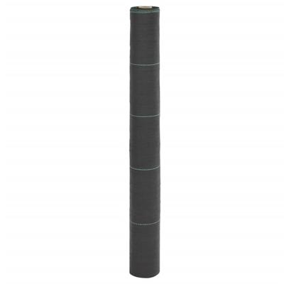 VidaXL Worteldoek 1x25 m polypropeen zwart