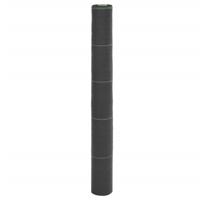 VidaXL Worteldoek 1x25 m polypropeen zwart