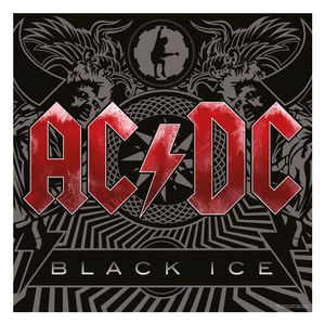 AC/DC Rock Saws Jigsaw Puzzle Black Ice (500 pieces)