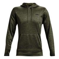 Herenhoodie Under Armour Fleece Twist Donkergroen Maat L