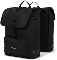 UrbanProof Urbanproof cargo dubbele fietstas 38 liter zwart - thumbnail