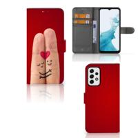 Samsung Galaxy A23 | Wallet Case | met Pasjes | Liefde - Origineel Romantisch Cadeau