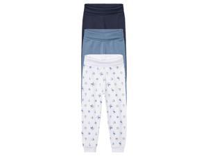 lupilu Baby joggingbroek (74/80, Wit/donkerblauw/blauw)