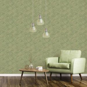 Noordwand behang evergreen wicker natural groen