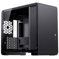 Jonsbo Jonsbo U4 Mini Micro-ATX-Gehäuse, Tempered Glass - schwarz Micro-tower Behuizing, Gaming-behuizing, PC-behuizing - thumbnail