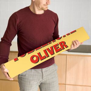 Toblerone XXL reep met naam - 4,5 kilo