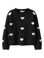 Name it winter sweater meisjes - zwart - regular fit, gebreid - NkfOna Name it winter sweater meisjes - zwart - regular fit, gebreid - NkfOna