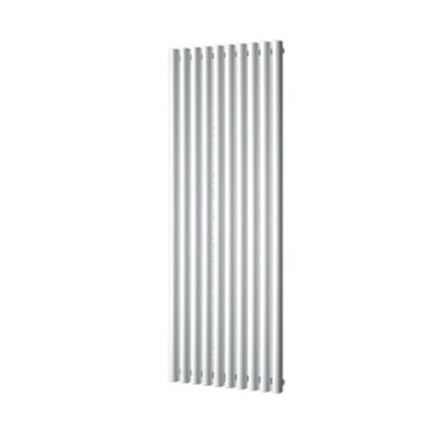 Designradiator Plieger Trento 1357 Watt Middenaansluiting 180x59 cm Wit Structuur