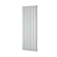 Designradiator Plieger Trento 1357 Watt Middenaansluiting 180x59 cm Wit Structuur