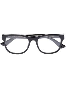 Gucci Eyewear lunettes de vue à monture rectangulaire - Noir