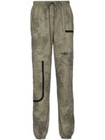 HELIOT EMIL pantalon de jogging à imprimé camouflage - Vert - thumbnail