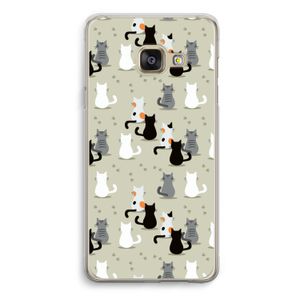 Katten: Samsung Galaxy A3 (2016) Transparant Hoesje