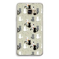 Katten: Samsung Galaxy A3 (2016) Transparant Hoesje