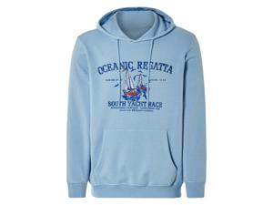 LIVERGY Heren sweater (Blauw, XXL)