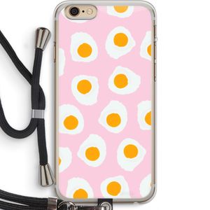 Dancing eggs: iPhone 6 PLUS / 6S PLUS Transparant Hoesje met koord